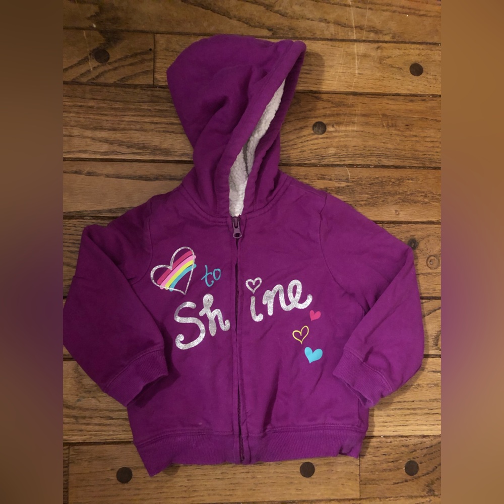 Purple heavy jacket